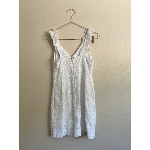 Lilly Pulitzer Phoebe Dress Resort White Lace Size 0 - Picture 5 of 13